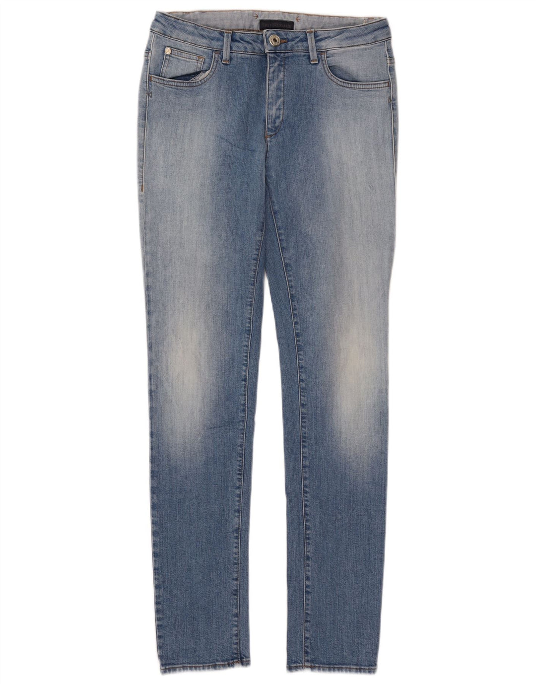 Damskie jeansy Skinny Trussardi W29 L32 Niebieskie