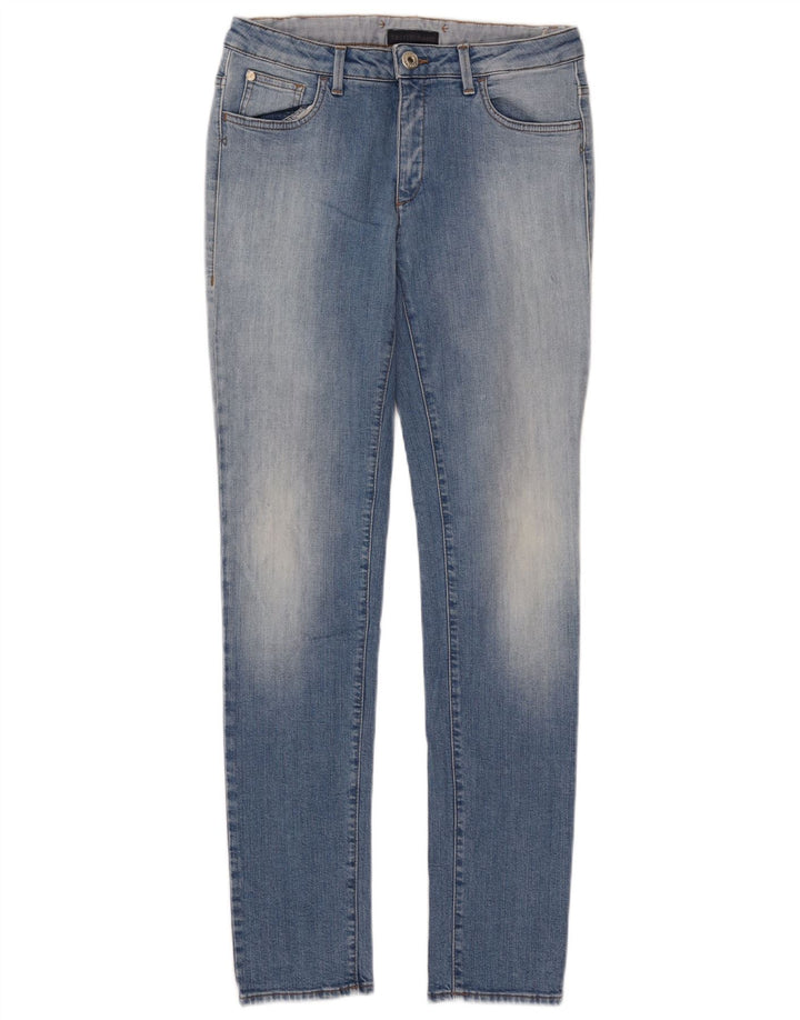 Damskie jeansy Skinny Trussardi W29 L32 Niebieskie