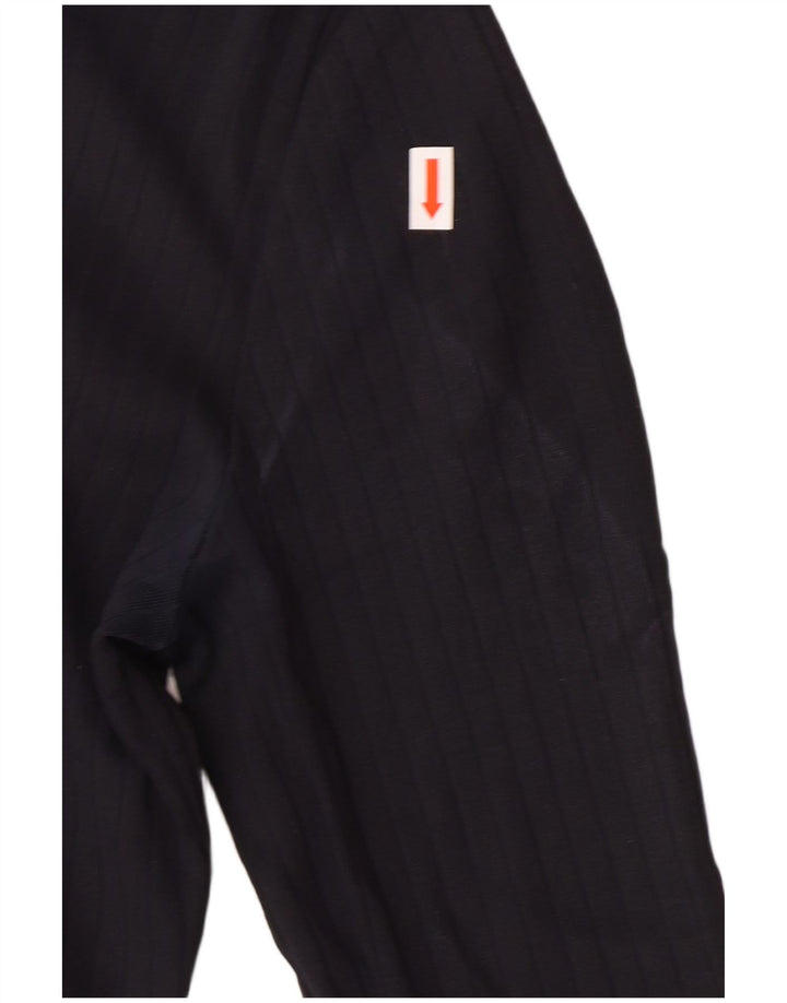 Damski top CALVIN KLEIN JEANS z długim rękawem, UK 12, średni granatowy, poliamid