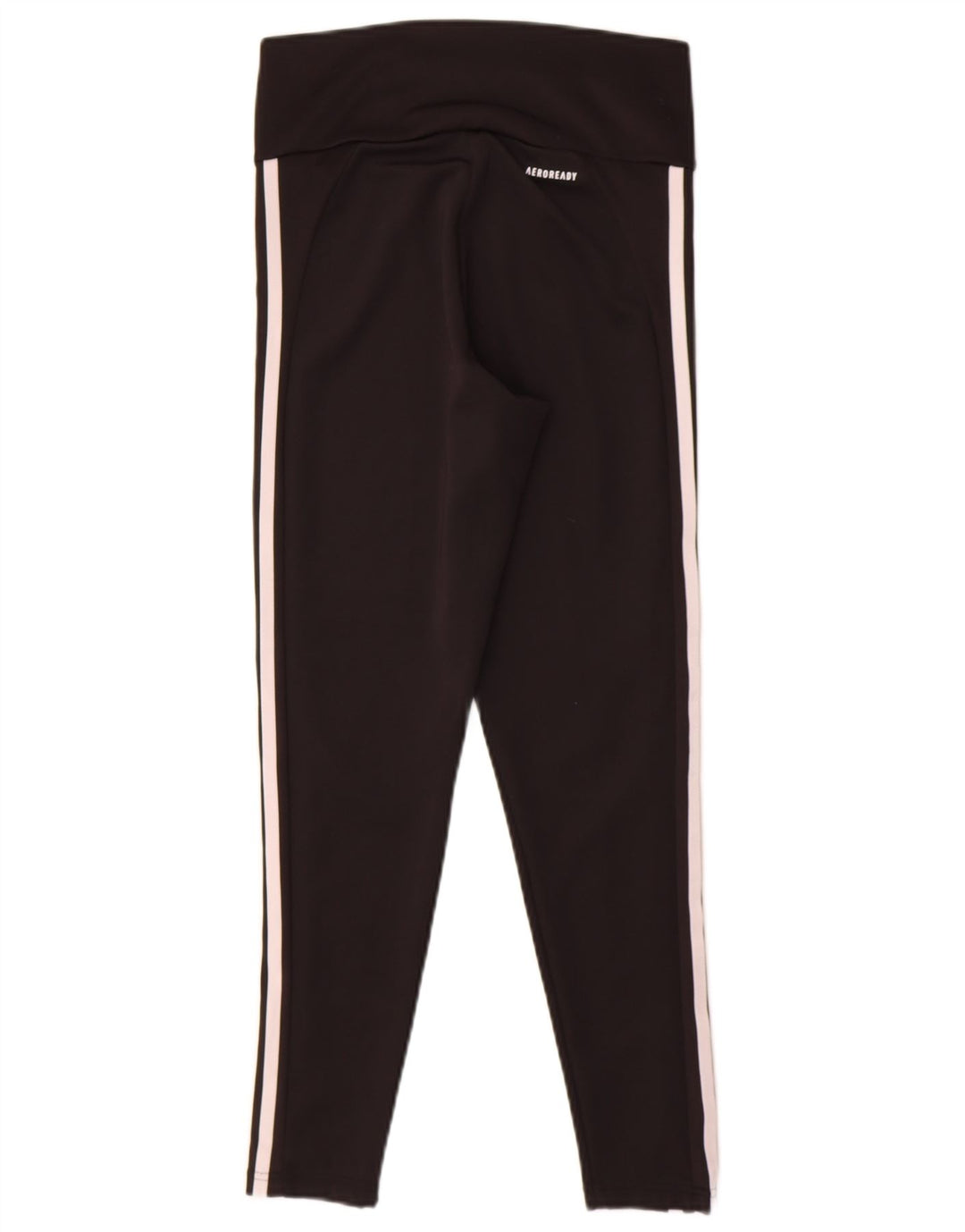 ADIDAS Womens Aeroready Leggings UK 8/10 Small  Black Polyester