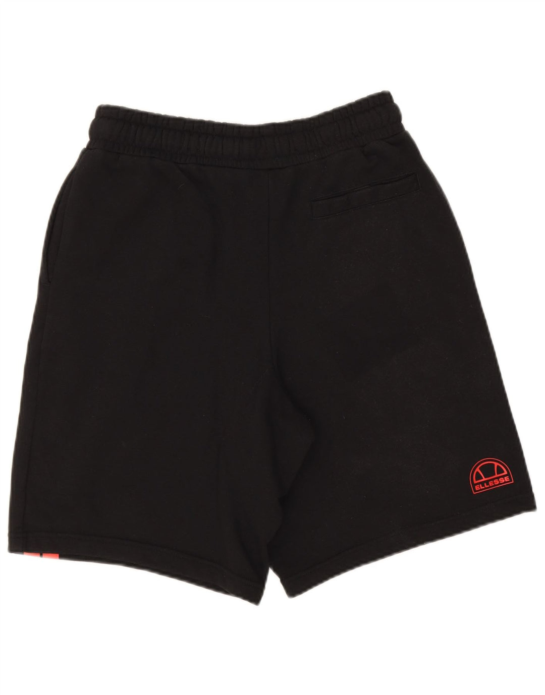 Męskie spodenki sportowe Ellesse, małe, czarne, bawełniane w paski