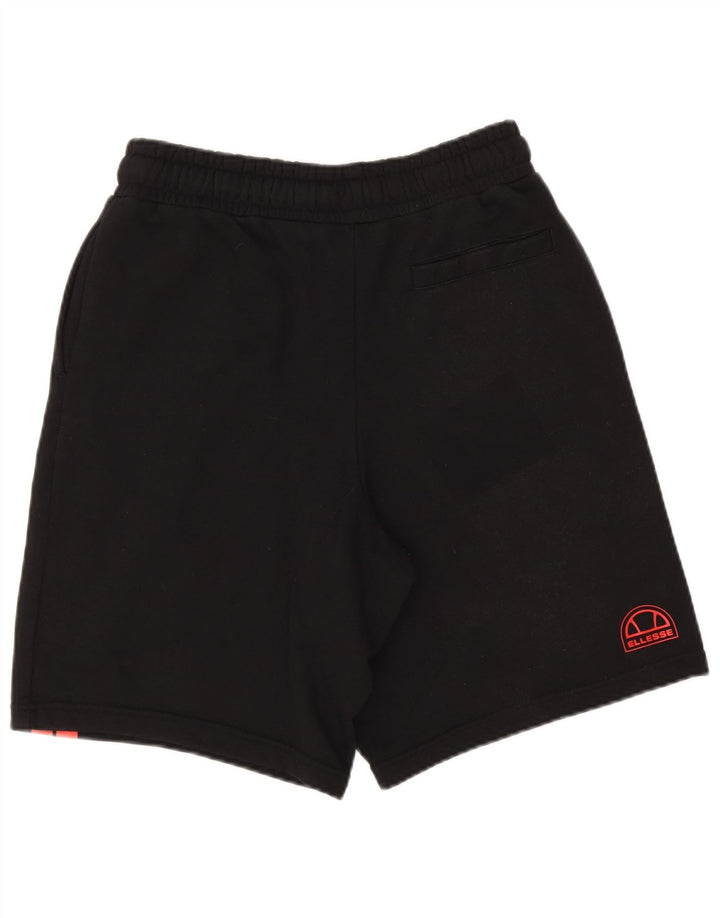 Męskie spodenki sportowe Ellesse, małe, czarne, bawełniane w paski