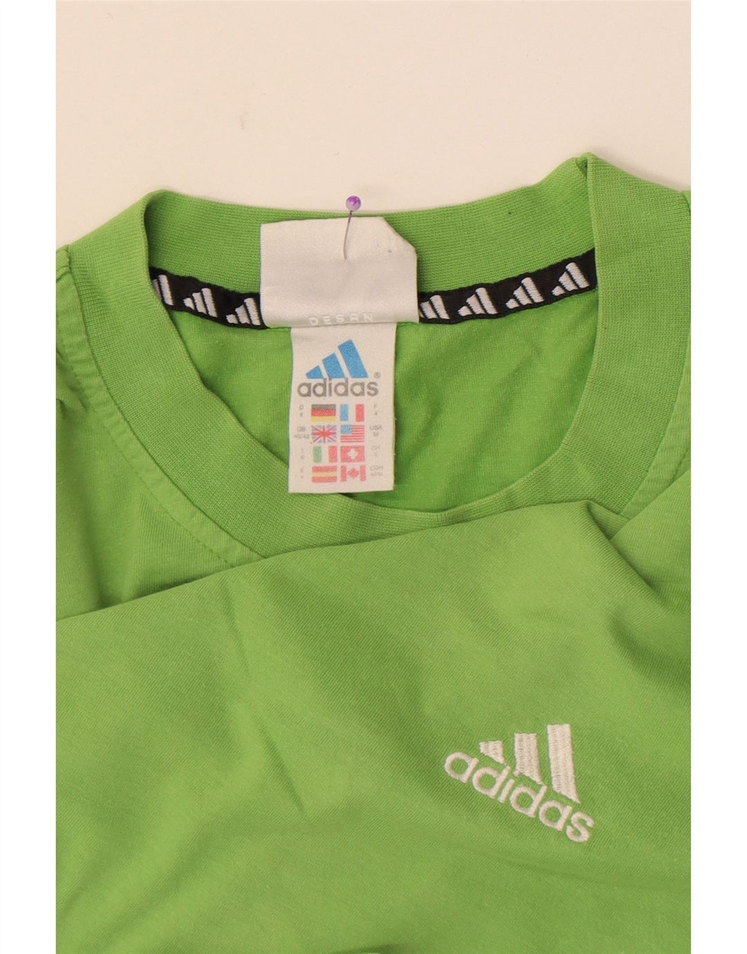 Koszulka męska Adidas Top UK 40/42 Średnia zieleń