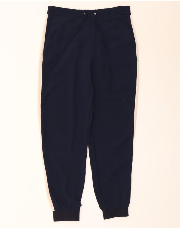 Damskie spodnie dresowe Zara Joggers UK 6 XS Granatowe, blokowe kolory