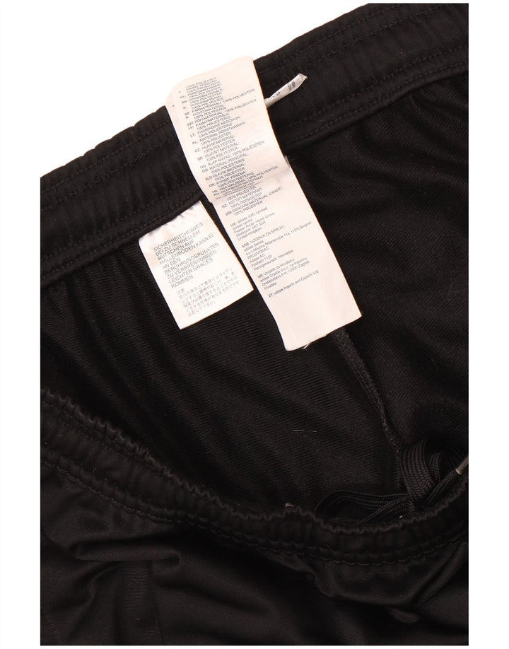 Męskie spodnie dresowe Adidas XL, czarne, poliestrowe