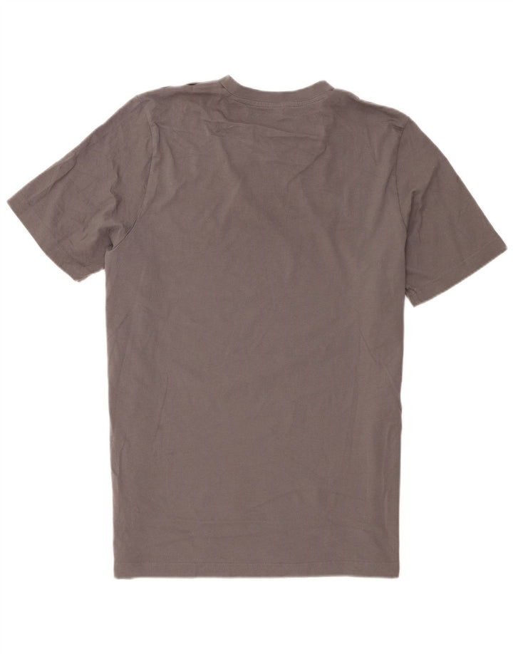 Adidas Męski T-shirt Top Duży Szary Bawełniany