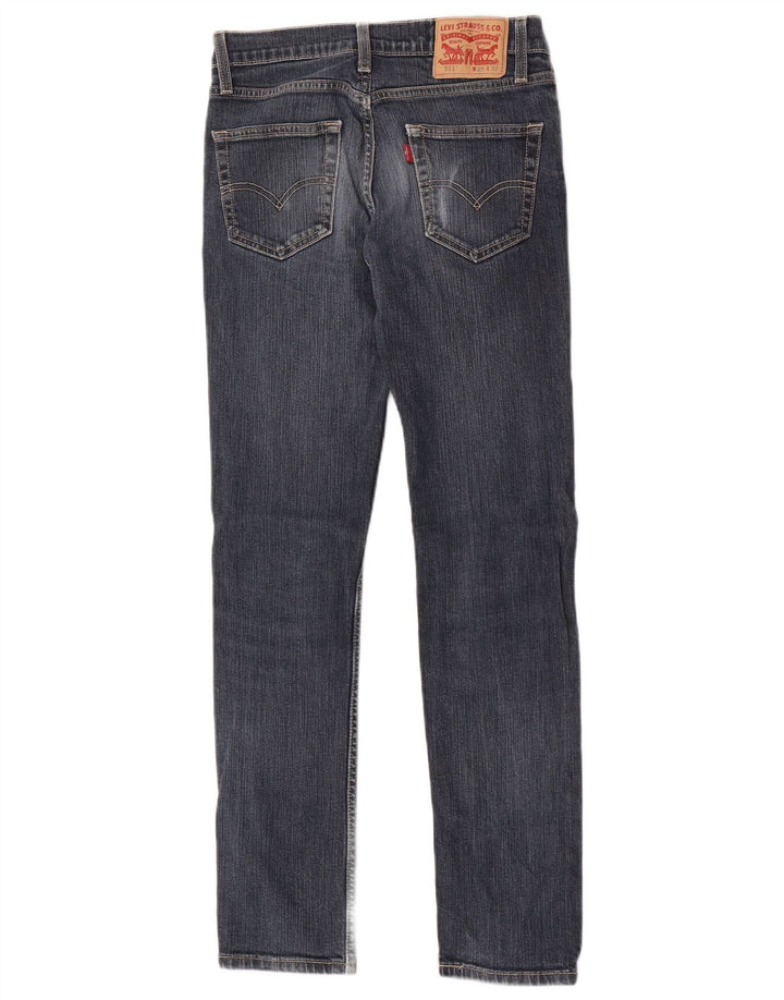 Męskie jeansy Levi's 511 Slim W29 L30 Niebieska bawełna
