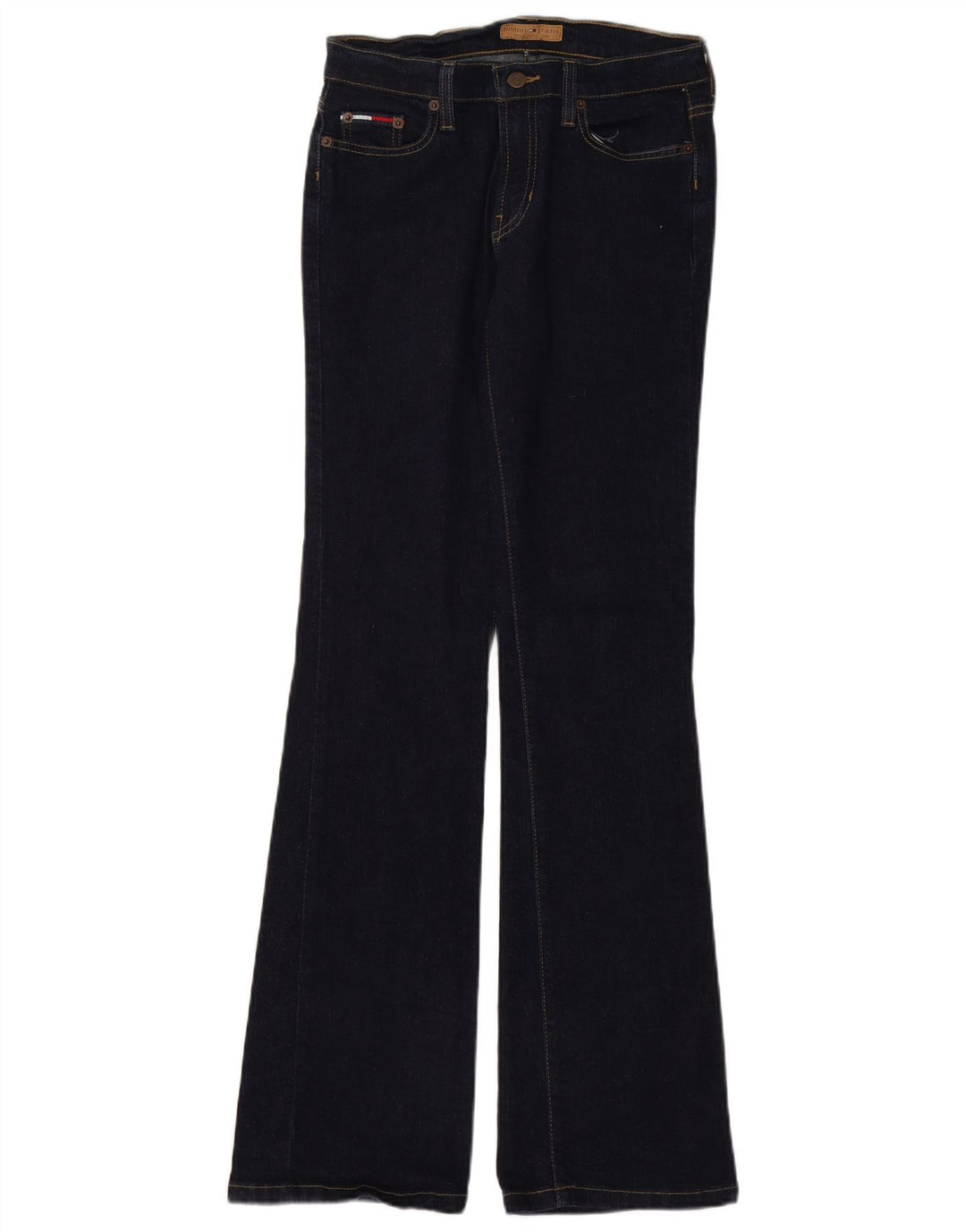 Damskie jeansy Bootcut Tommy Hilfiger W30 L34 Granatowe, bawełniane