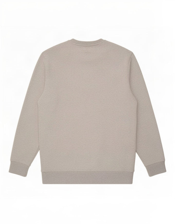 Męska bluza Adidas z grafiką, średnio szara, nakrapiana
