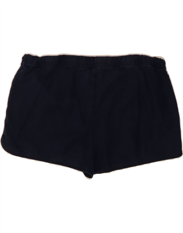J. CREW Womens Chino Shorts Large W34  Navy Blue Linen Vintage J. Crew and Second-Hand J. Crew from Messina Hembry 