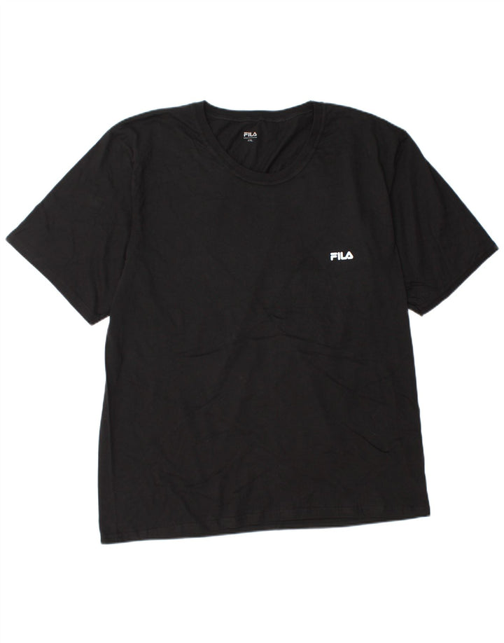 Koszulka męska Fila Top 2XL czarna