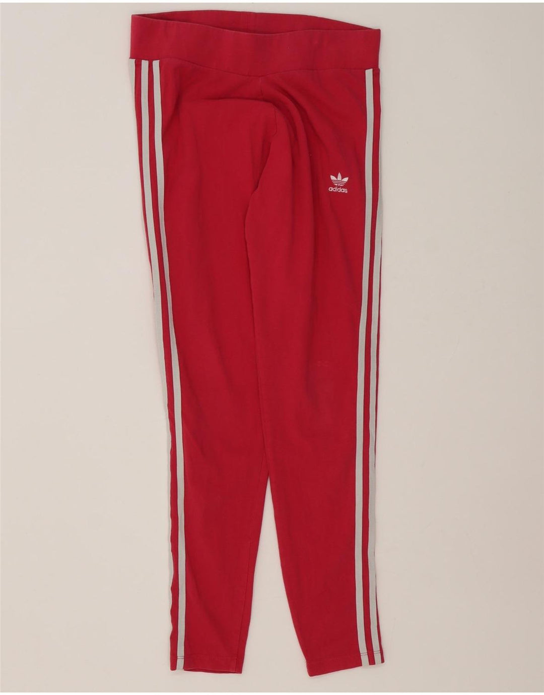 Legginsy Damskie Adidas UK 14 Średnio Różowe Bawełniane