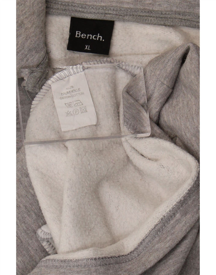 Damska kurtka dresowa Bench Graphic UK 18 XL, szara bawełna