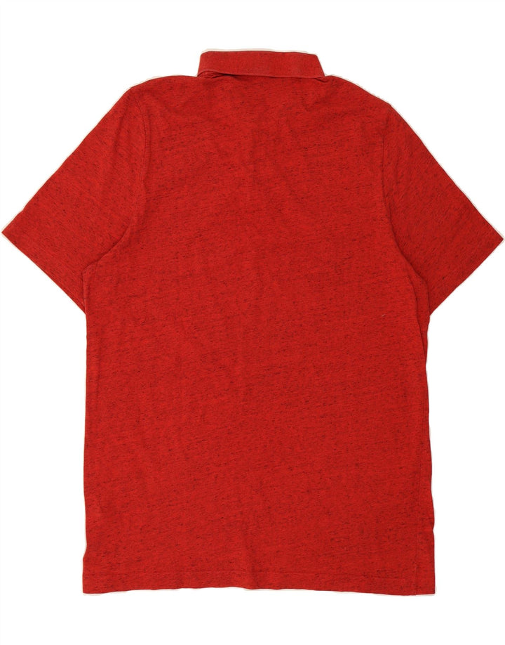 PUMA Mens Polo Shirt XL Red Flecked Vintage Puma and Second-Hand Puma from Messina Hembry 