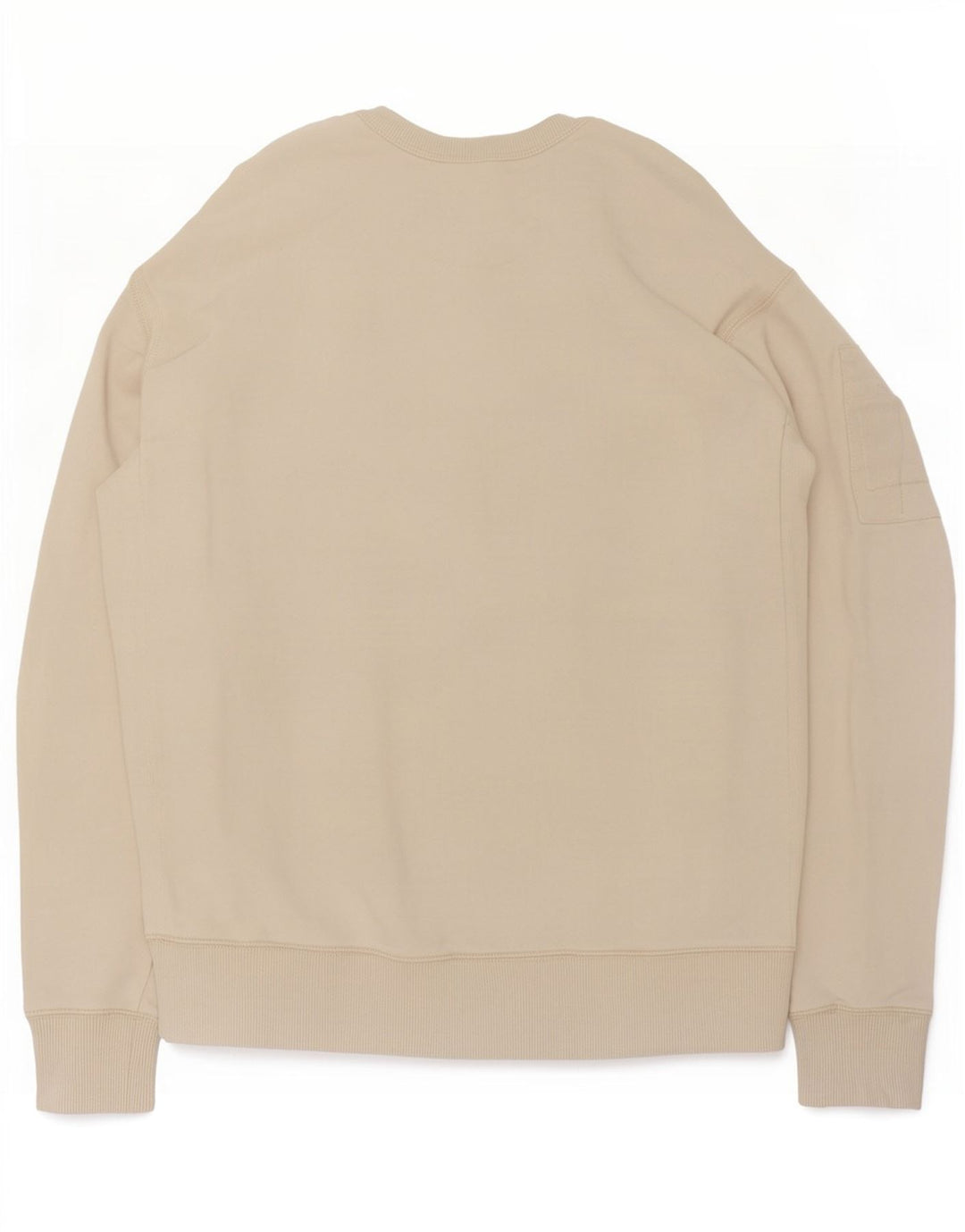 Bluza męska Calvin Klein Jeans, mała, beżowa, bawełniana