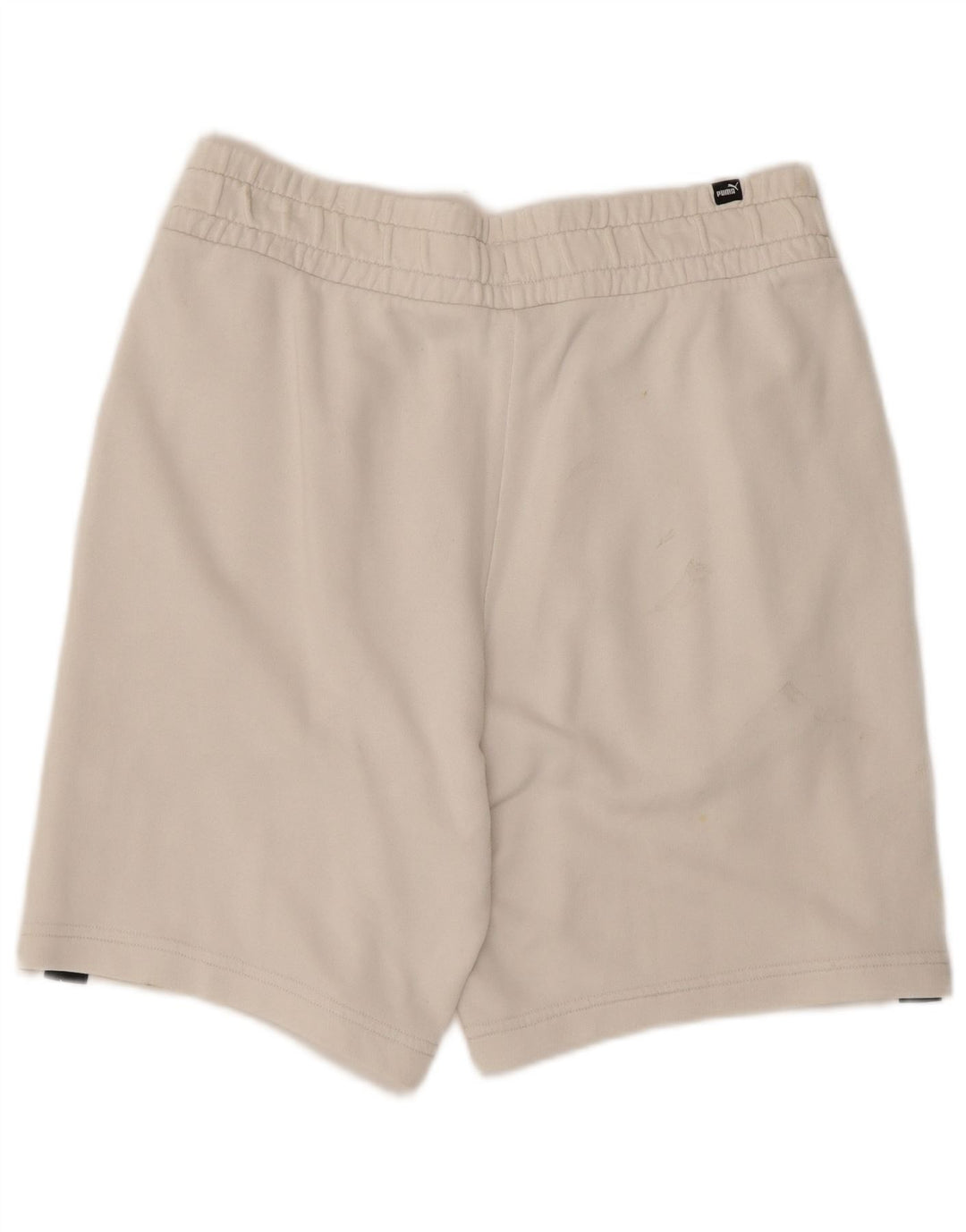 Męskie spodenki sportowe Puma z grafiką, duże, białe, bawełniane