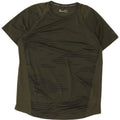 Męski dopasowany t-shirt Under Armour XL z poliestru w zielone paski