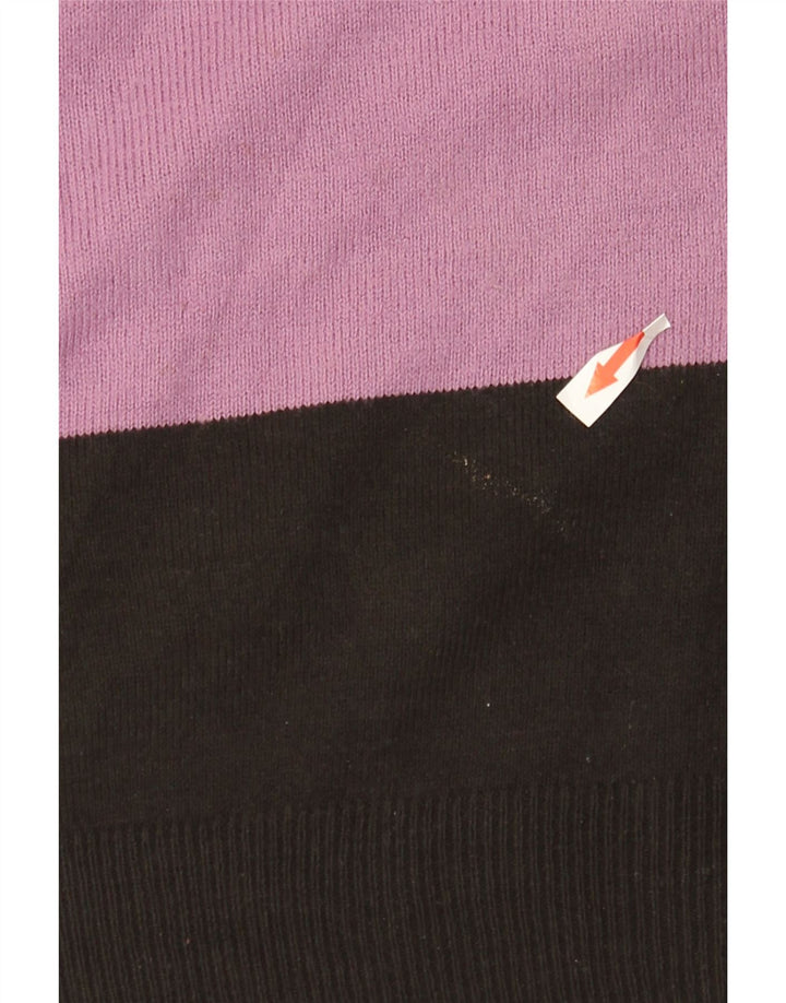 Marks & Spencer Damski sweter z dekoltem w łódkę, UK 12, średni, wielokolorowy
