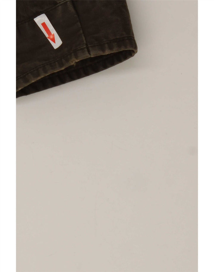 Męska kurtka parka z kapturem Superdry UK 40, duża, poliester khaki