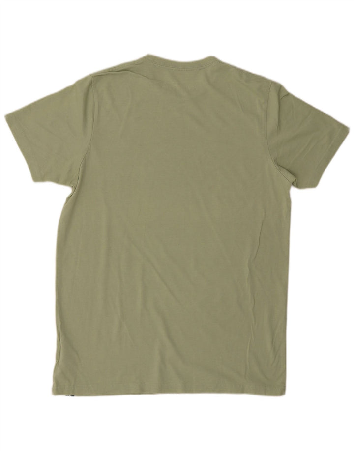 T-shirt męski Weird Fish, bawełniany kolor khaki