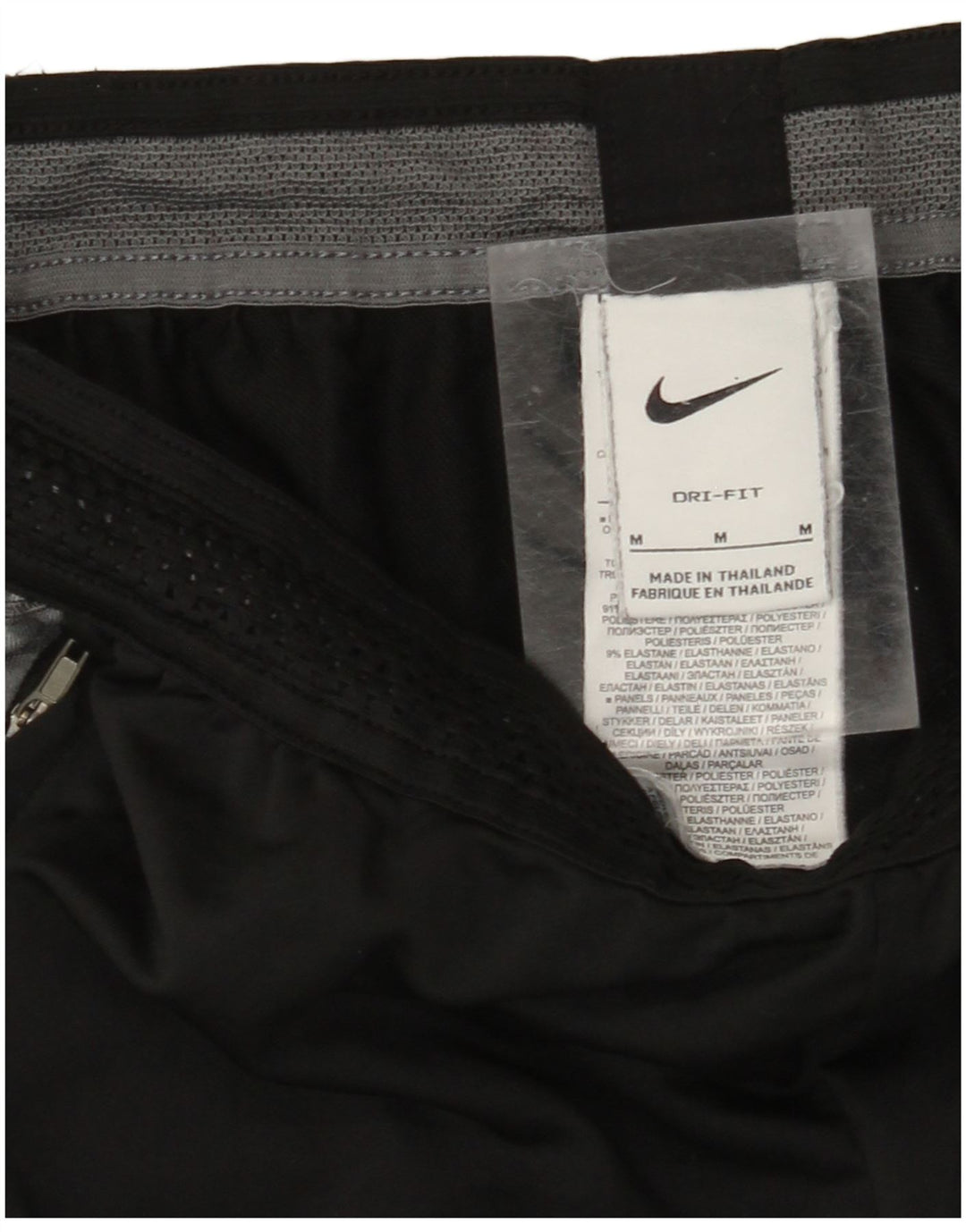 Męskie spodnie dresowe NIKE Dri Fit, poliester w kolorze średniej czarnej kolorystyki