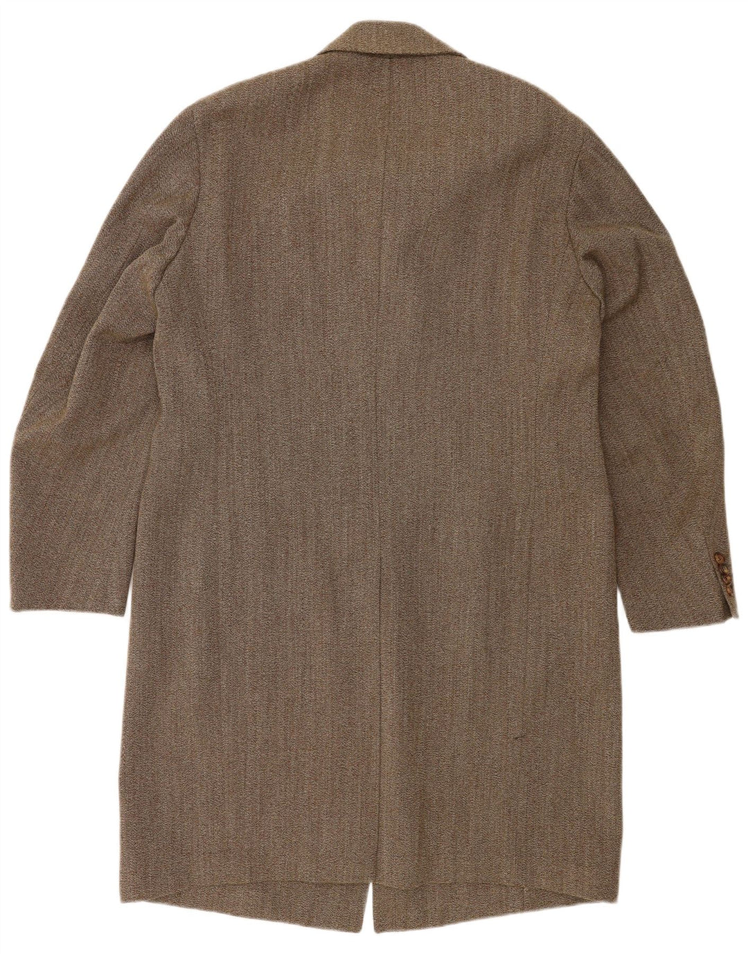 Płaszcz męski w stylu vintage IT 54 2XL Brązowa wełna