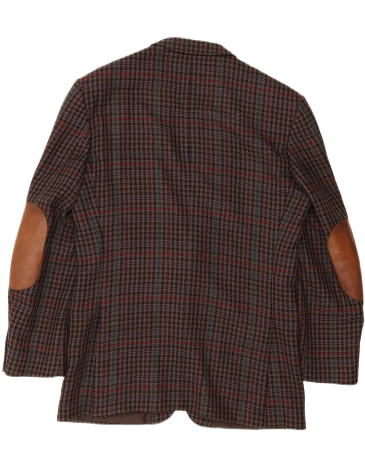 MARIO BARUTTI Męska marynarka UK 40, duża, wielobarwna pepitka