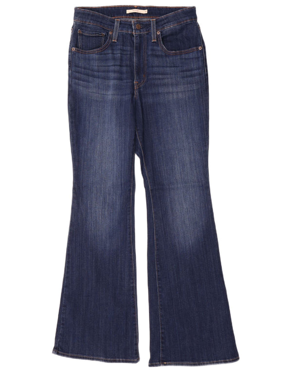 Damskie jeansy Levi's 726 Flared W30 L32 Niebieskie bawełniane