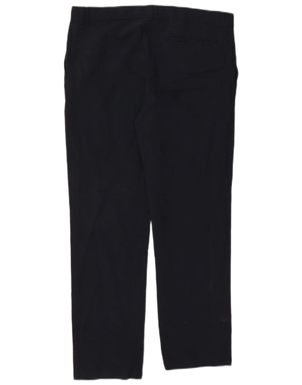 Męskie spodnie typu chino Marks & Spencer W34 L29 granatowe