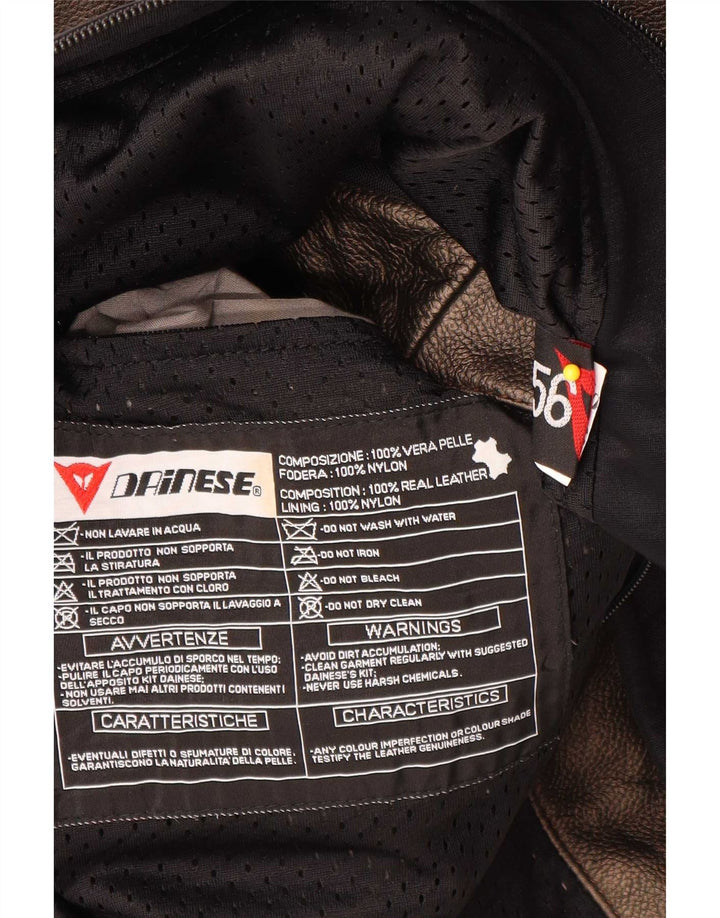 Męska kurtka wyścigowa Dainese Graphic IT 56 XL w kolorze brązowym