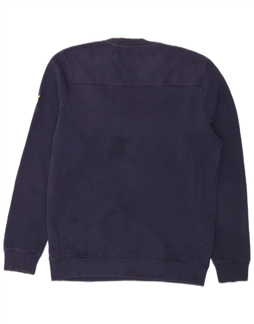 Męski sweter LYLE & SCOTT, średni granatowy, bawełniany