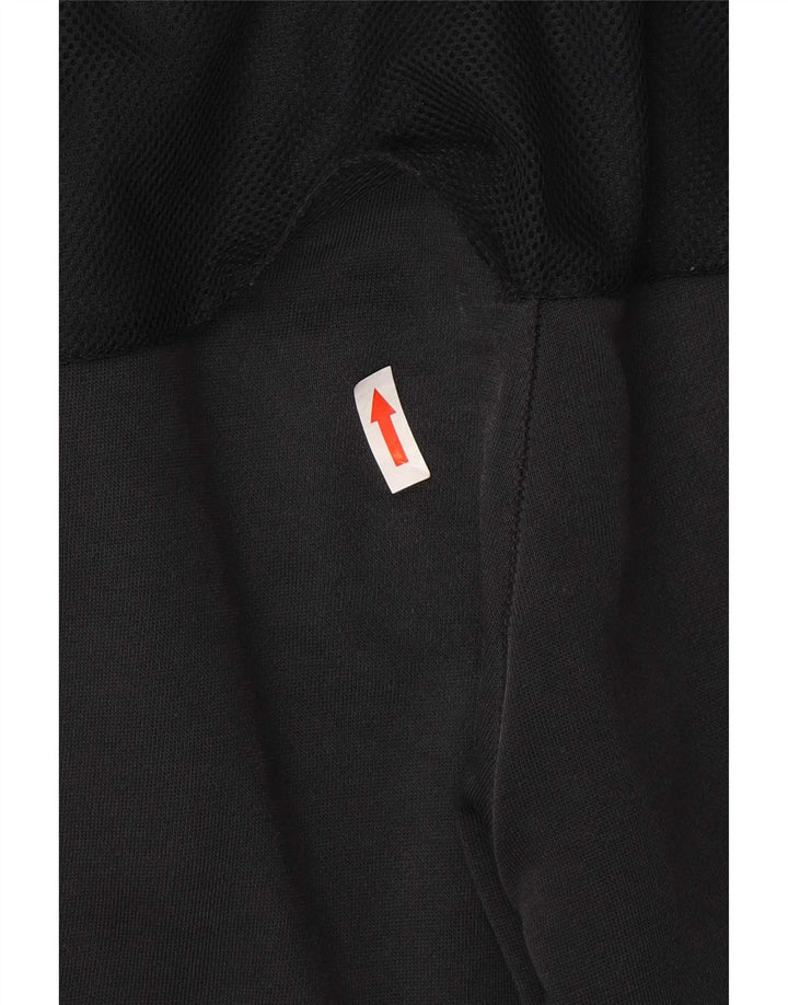 Męskie spodnie dresowe Nike Graphic, joggery, średni czarny poliester