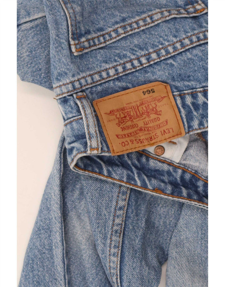 Damskie jeansy Levi's 564 o swobodnym kroju W28 L29 Niebieskie