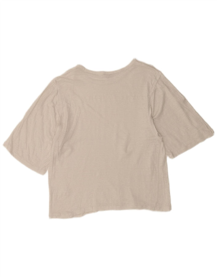 T-shirt damski Jigsaw Top UK 18 XL, biały
