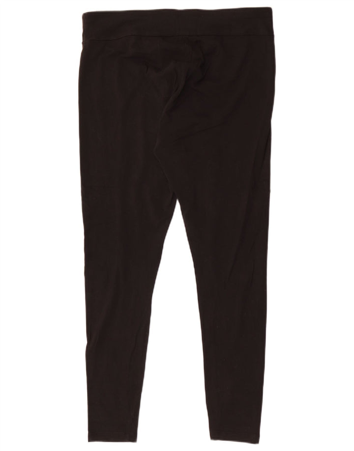 Damskie legginsy Puma UK 14, duże, czarne, bawełniane