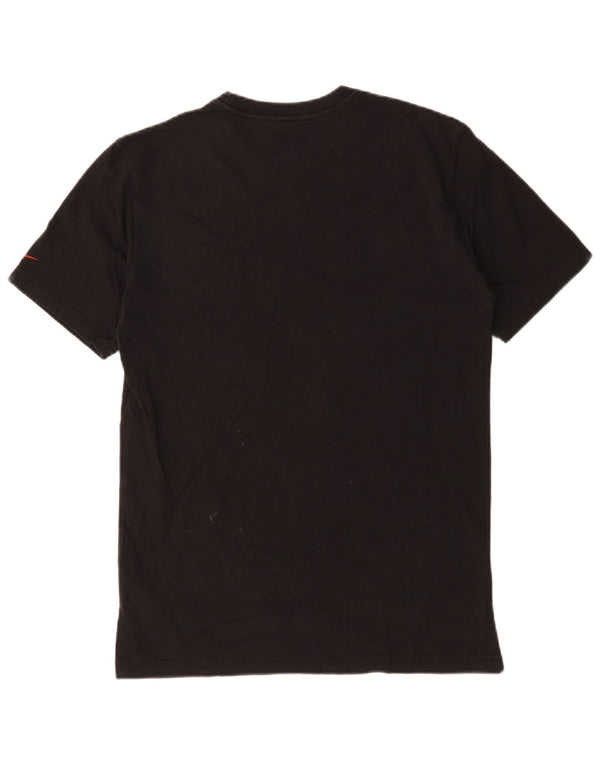 Męski T-shirt Nike Manchester United Standard Fit z grafiką, średni czarny