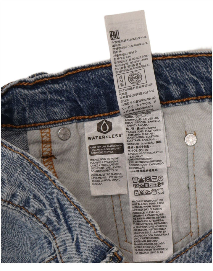 Męskie spodenki jeansowe Levi's 405 W29 Small, niebieskie, bawełniane