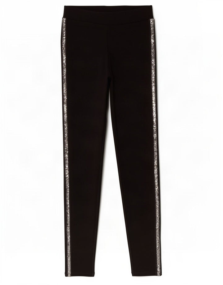 Legginsy damskie Zara UK 8 Small, czarna wiskoza