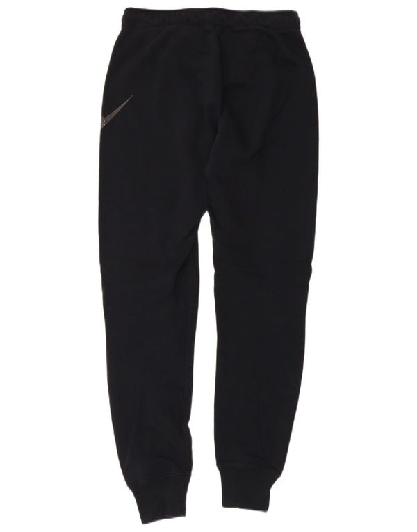 Damskie spodnie dresowe Nike Graphic Joggers UK 8 Małe, czarne, bawełniane