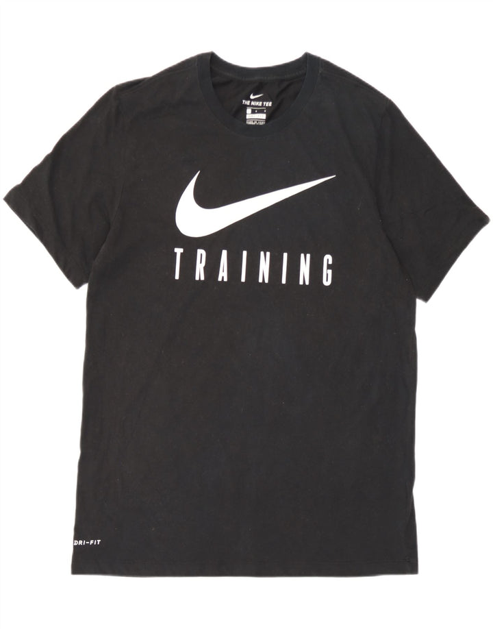 Męski T-shirt Nike Dri Fit z grafiką, duży, czarny