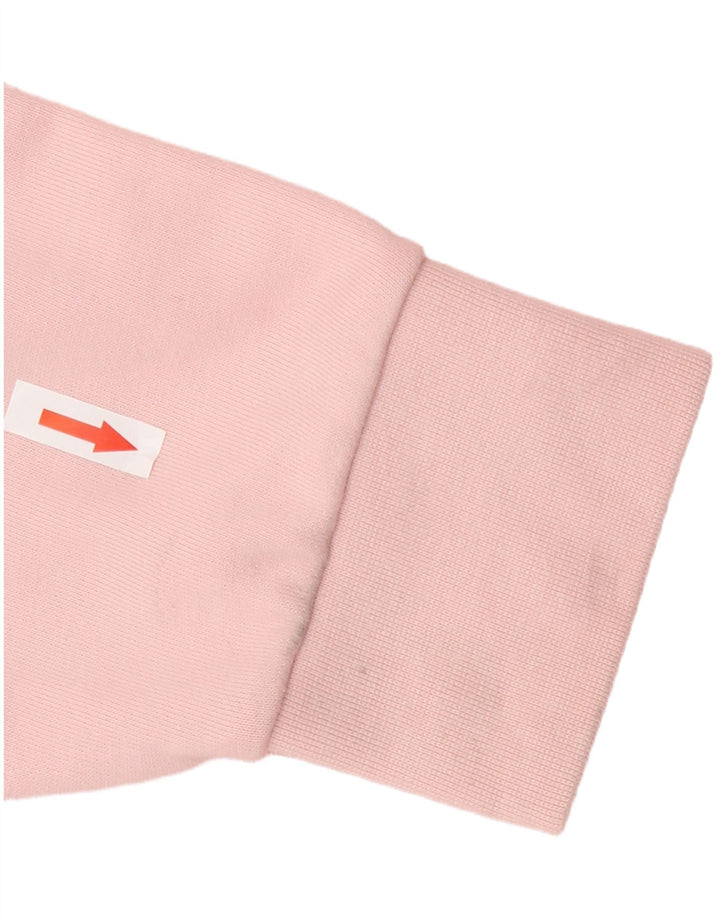 Damska bluza Lacoste o luźnym kroju, rozmiar 38, średni róż