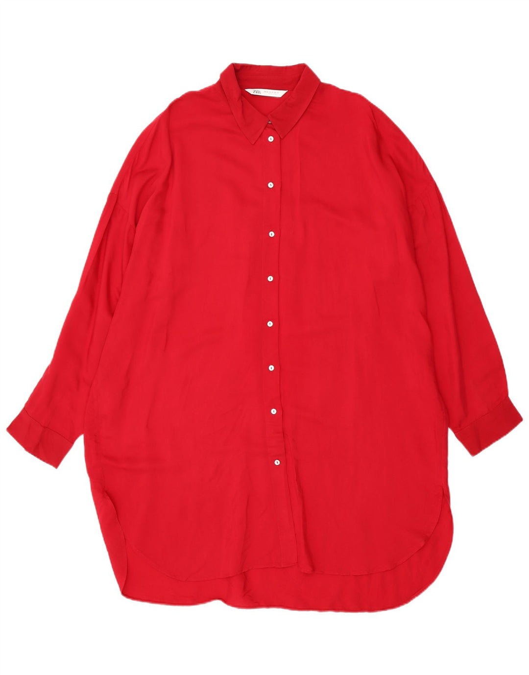 Damska sukienka oversize Zara UK 18 XL czerwona