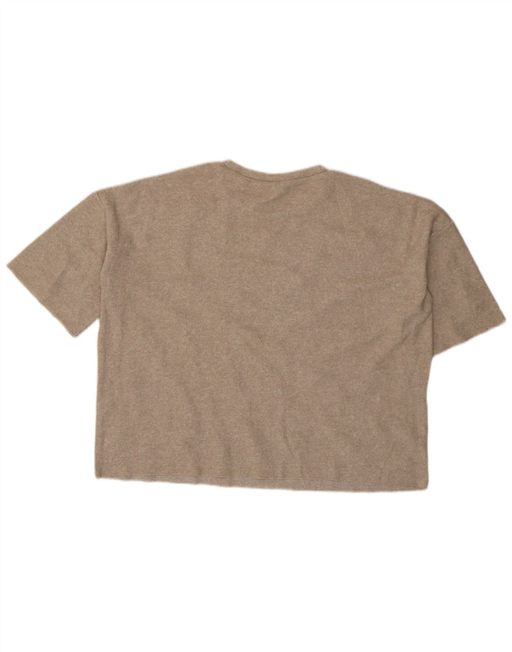 Bluzka damska Zara Trafaluc Oversize UK 14 Medium Beige Spotted
