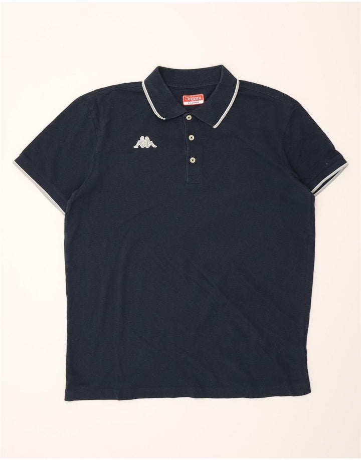 Męska koszulka polo Kappa XL granatowa