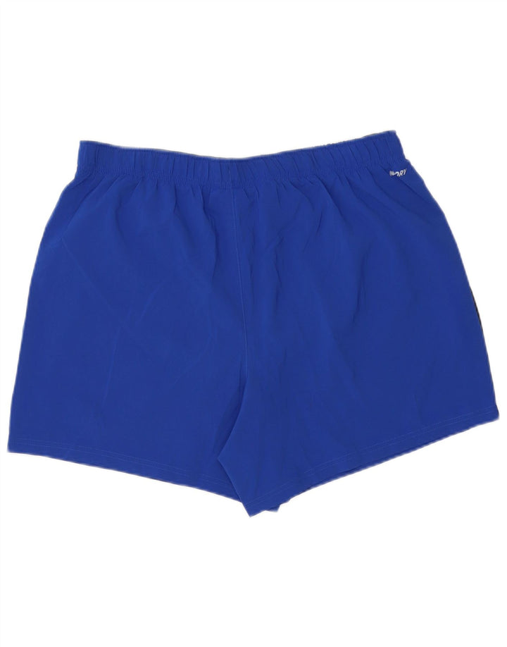 Męskie spodenki sportowe New Balance, duże, niebieskie, z poliestru