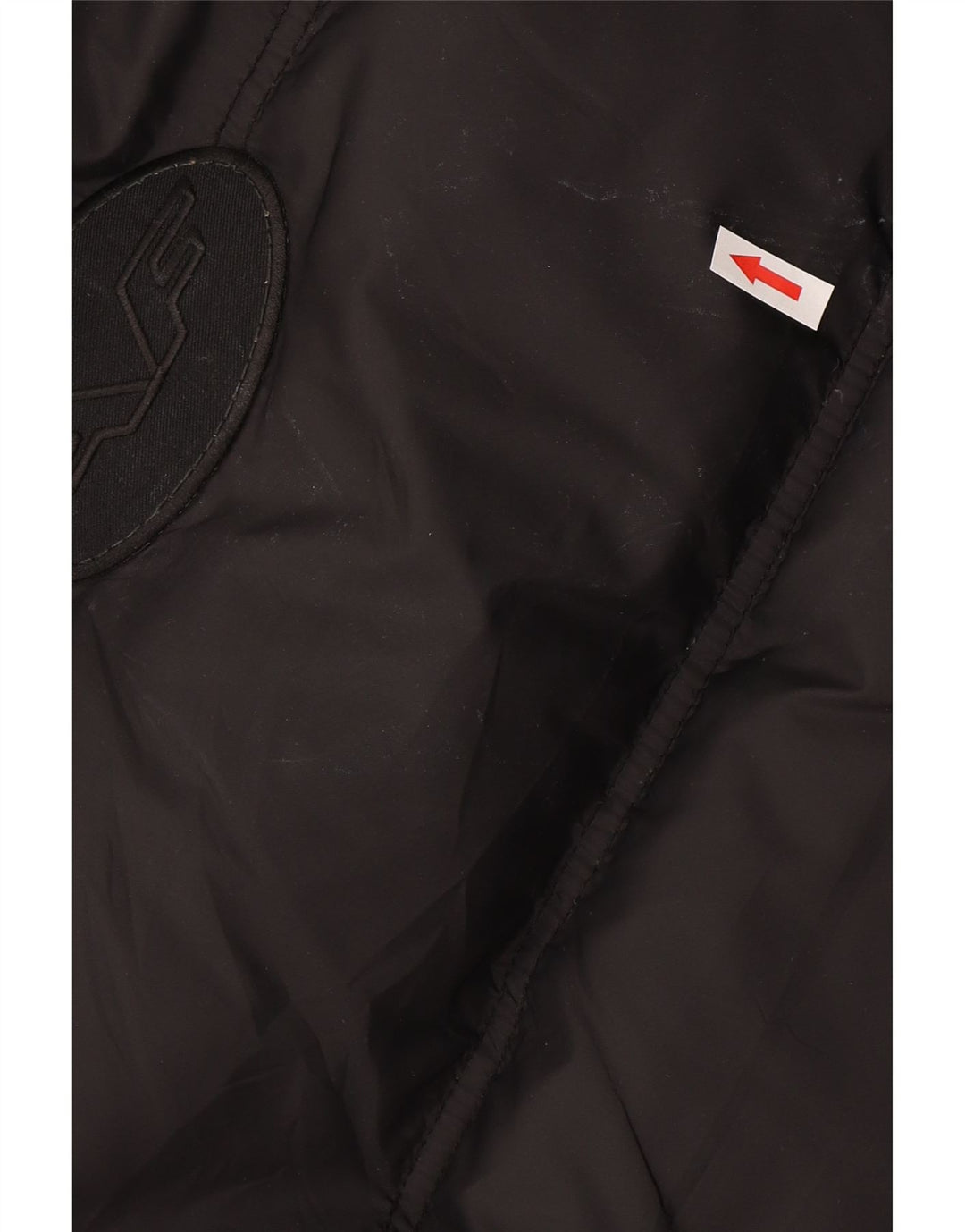 Męska ocieplana kurtka z kapturem Scotch & Soda UK 38 Średni czarny nylon