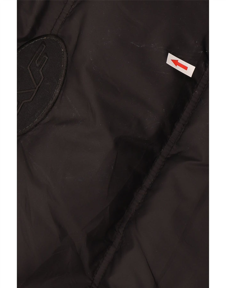 Męska ocieplana kurtka z kapturem Scotch & Soda UK 38 Średni czarny nylon