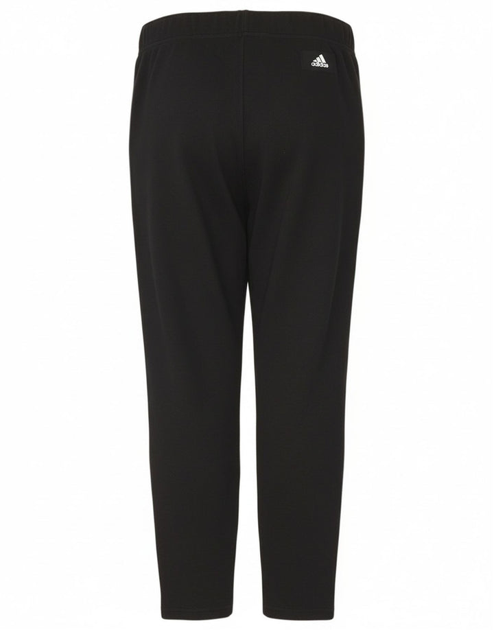 Damskie legginsy Adidas Graphic UK 12/14 Średnia czarna bawełna