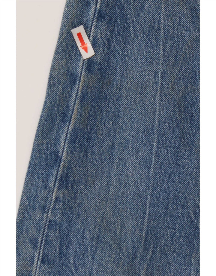 Damskie jeansy Levi's 501 w trudnej sytuacji W28 L32 Niebieska bawełna