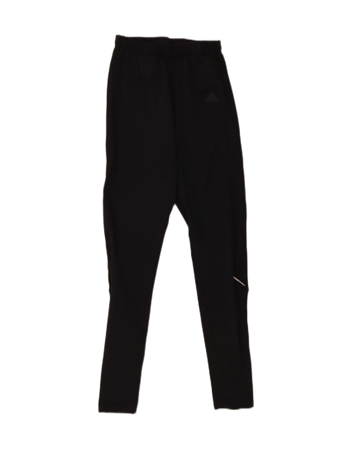 Legginsy damskie Adidas UK 14, duże, czarne, nylonowe